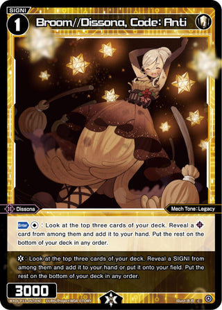 Broom//Dissona Code: Anti (13057) [WXDi-P13] - WIXOSS Single