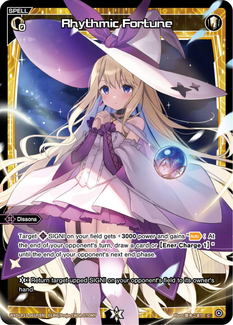 Rhythmic Fortune (Parallel Foil) (13061) [WXDi-P13] - WIXOSS Single
