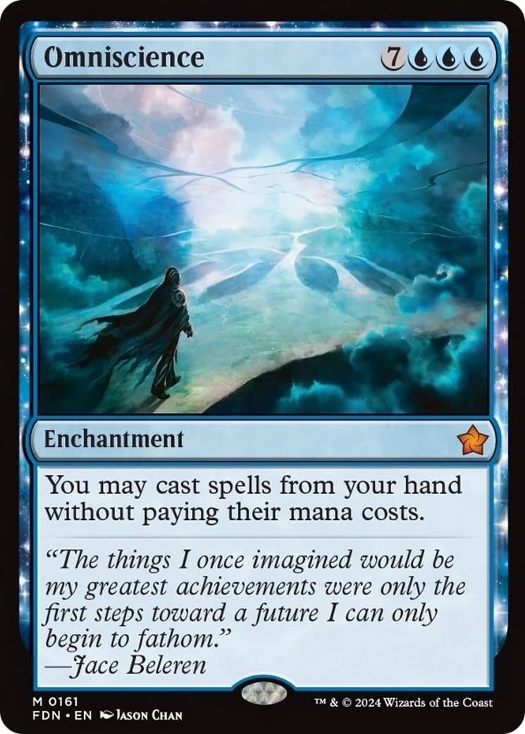 Omniscience (161) [FDN] - MTG Single