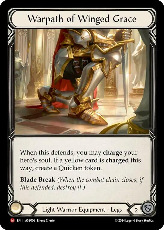 Image for Warpath of Winged Grace (ASB006) - Flesh and Blood TCG