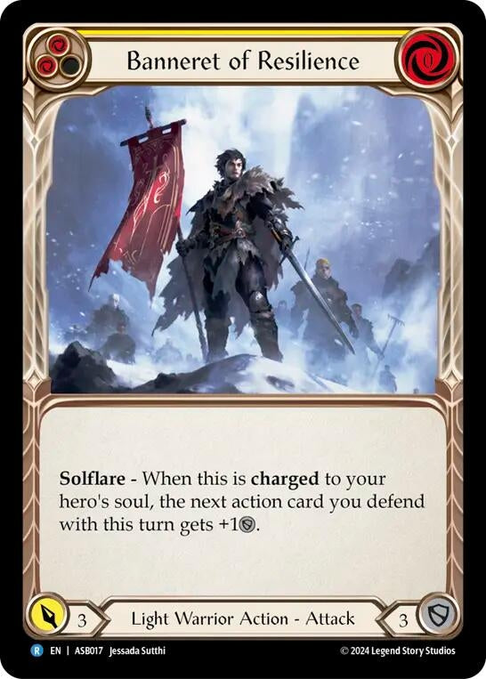Banneret of Resilience (17) - Flesh and Blood TCG Single