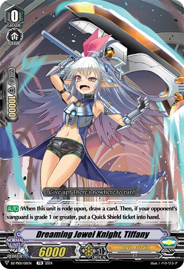Dreaming Jewel Knight Tiffany (1011) [DZ-PS01] - Cardfight Vanguard Single