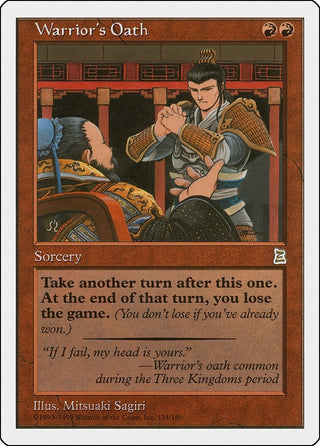 Warrior’s Oath (124) [PTK] - MTG Single