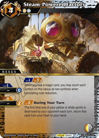 Steam-Powered Factory (5109) [BSS05] - Battle Spirits Saga Single