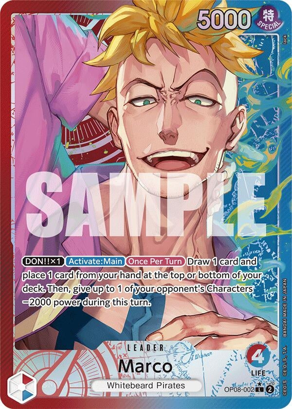 Marco (Parallel) (8002) (OP08) - One Piece Card Game Single