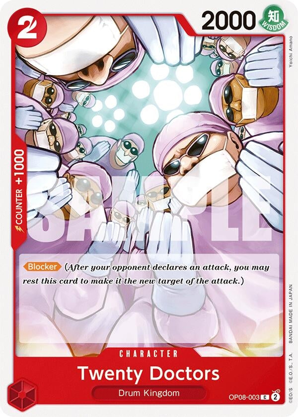 Twenty Doctors (OP08-003) [Two Legends] - One Piece Single