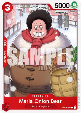 Maria Onion Bear (OP08-009) [Two Legends] - One Piece Single