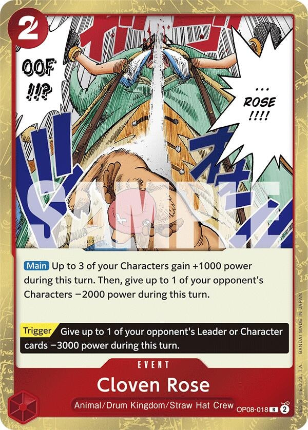 Cloven Rose (8018) (OP08) - One Piece Card Game Single