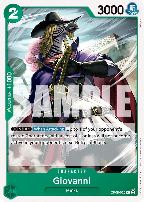 Giovanni (8026) (OP08) - One Piece Card Game Single