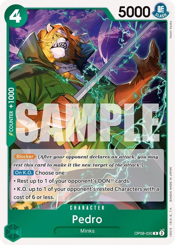 Pedro (8030) (OP08) - One Piece Card Game Single