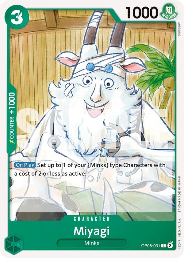 Miyagi (OP08-031) [Two Legends] - One Piece Single