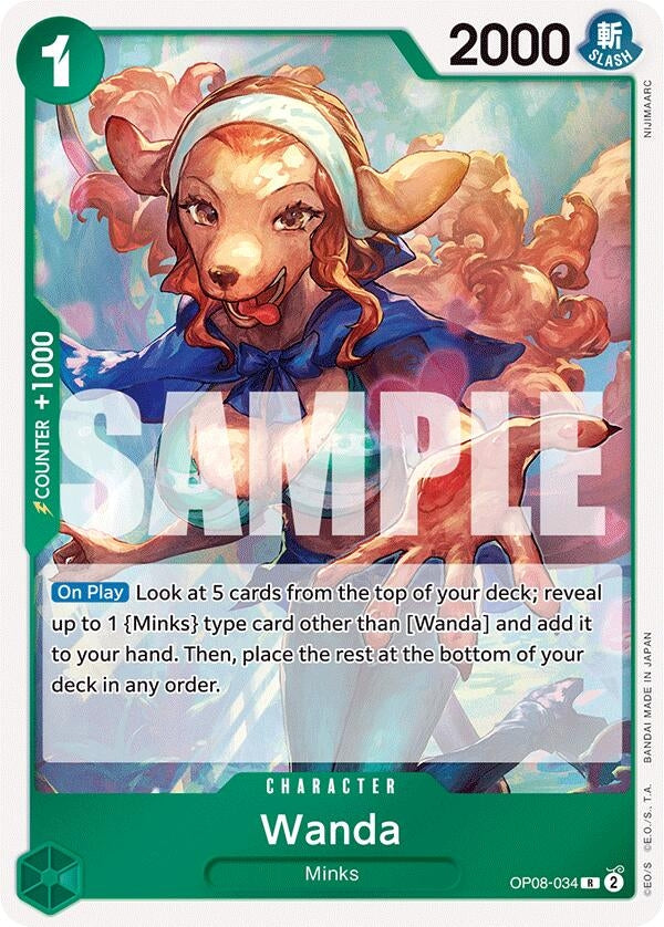 Wanda (8034) (OP08) - One Piece Card Game Single