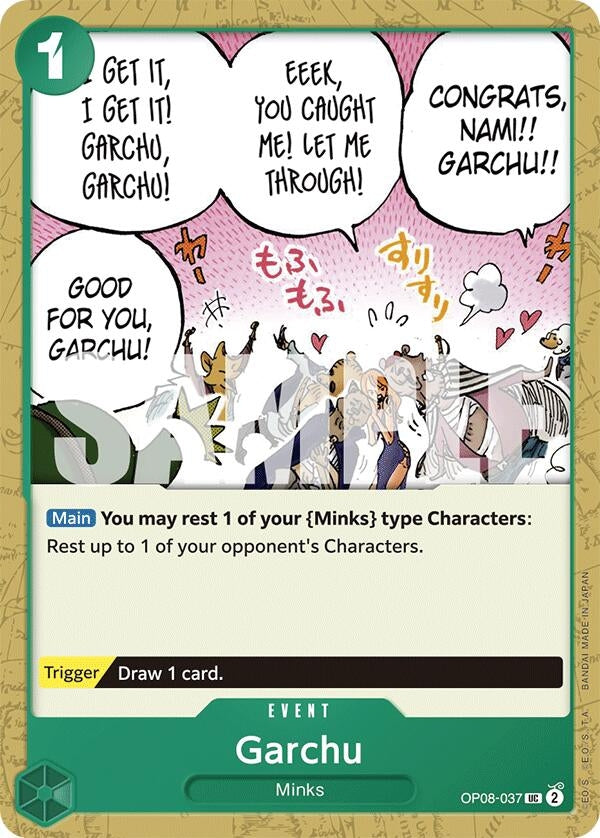 Garchu (8037) (OP08) - One Piece Card Game Single