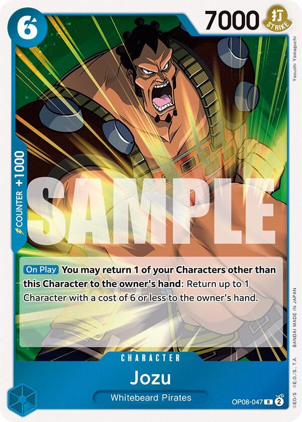 Jozu (8047) (OP08) - One Piece Card Game Single
