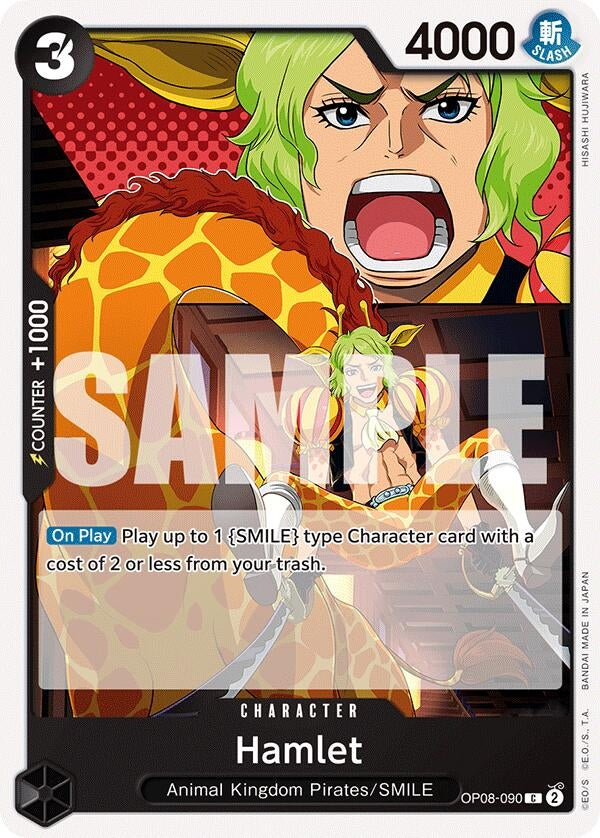 Hamlet (8090) (OP08) - One Piece Card Game Single