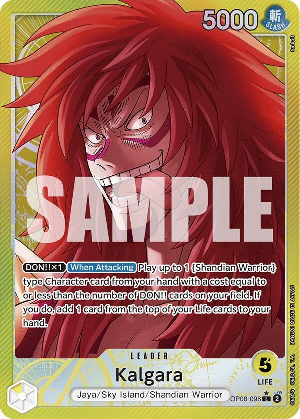 Kalgara (098) (Parallel) (8098) (OP08) - One Piece Card Game Single