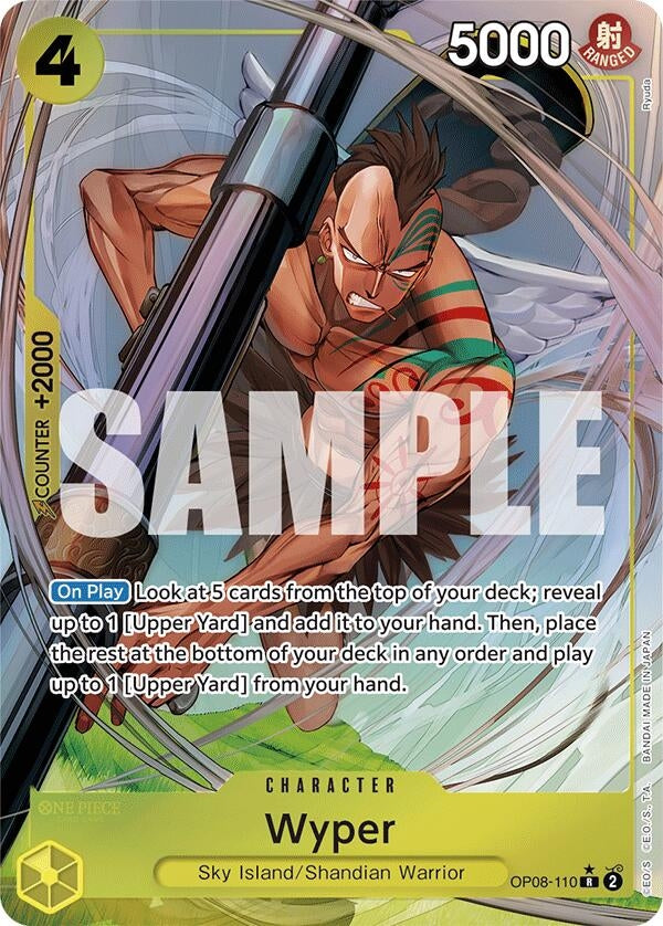 Wyper (Parallel) (8110) (OP08) - One Piece Card Game Single