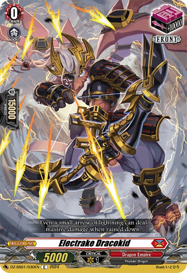 Electrake Dracokid (1030) [DZ-SS01] - Cardfight Vanguard Single