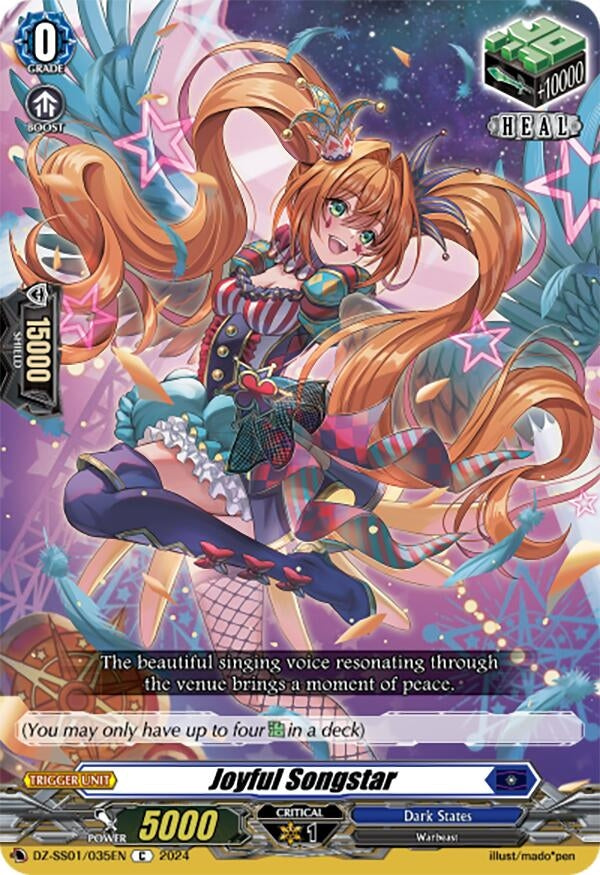 Joyful Songstar (1035) [DZ-SS01] - Cardfight Vanguard Single