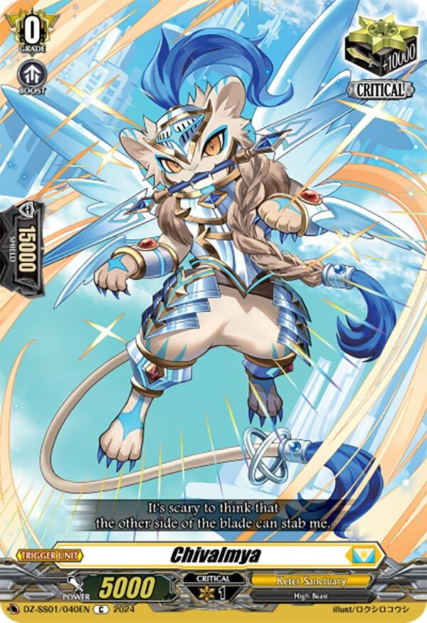 Chivalmya (1040) [DZ-SS01] - Cardfight Vanguard Single