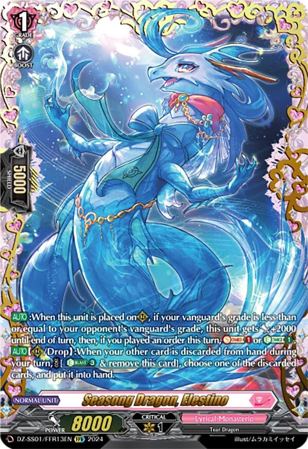 Seasong Elestino (FFR) (113) [DZ-SS01] - Cardfight Vanguard Single