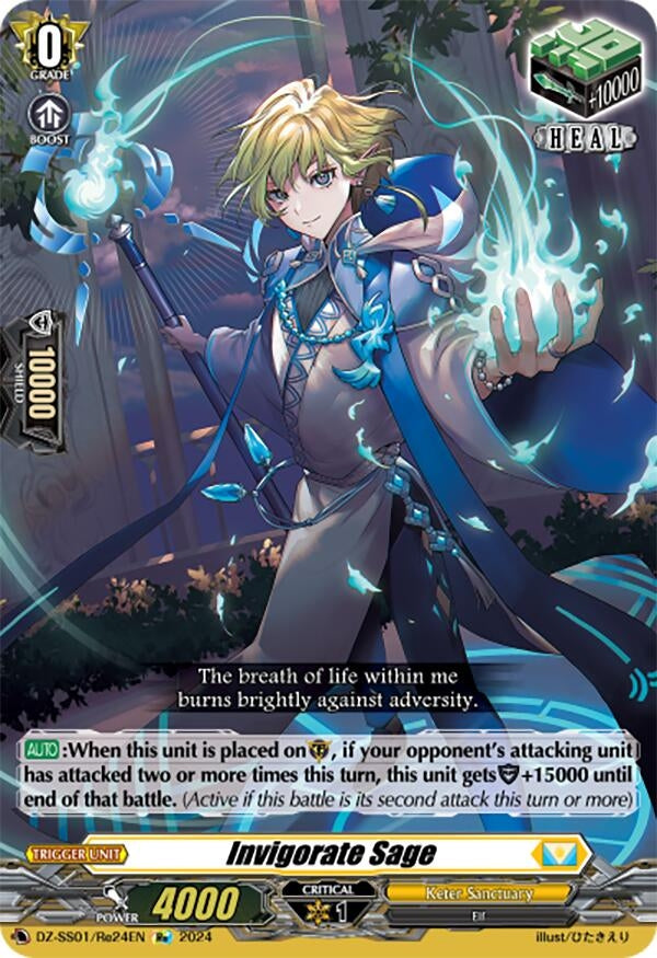 Invigorate Sage (124) [DZ-SS01] - Cardfight Vanguard Single