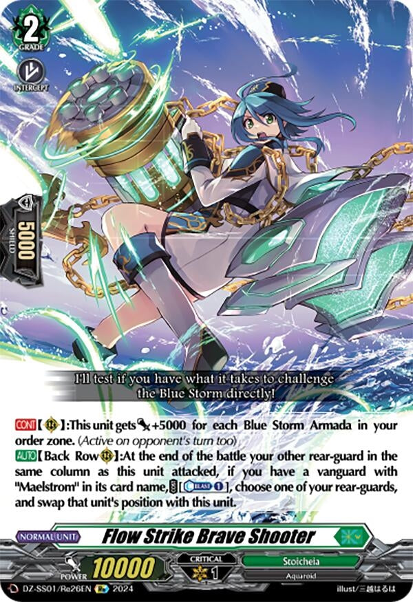 Flow Strike Brave Shooter (126) [DZ-SS01] - Cardfight Vanguard Single