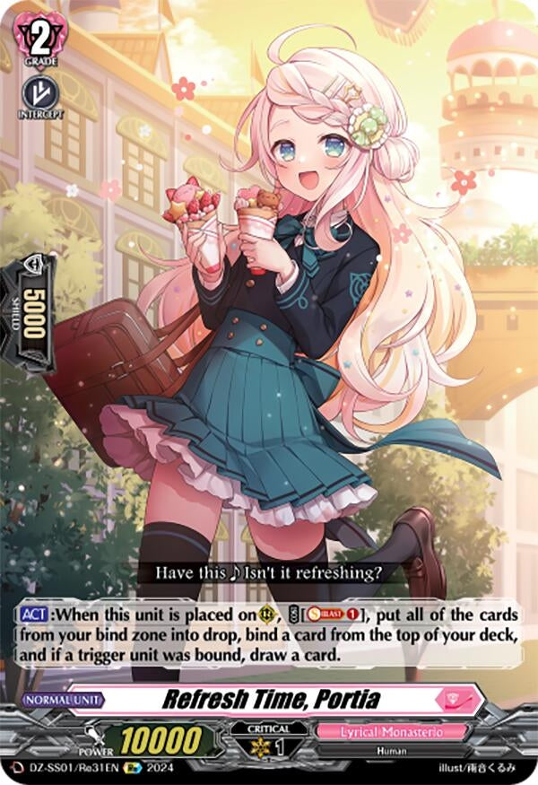 Refresh Time Portia (131) [DZ-SS01] - Cardfight Vanguard Single