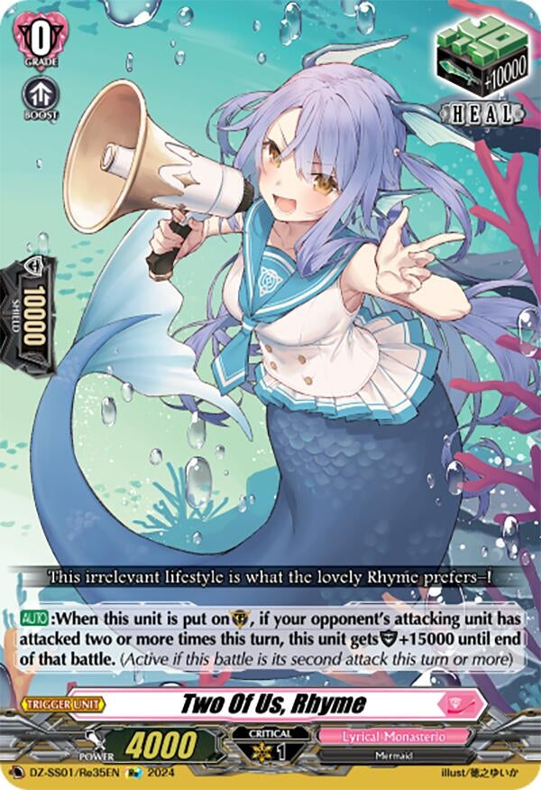Two Of Us Rhyme (135) [DZ-SS01] - Cardfight Vanguard Single