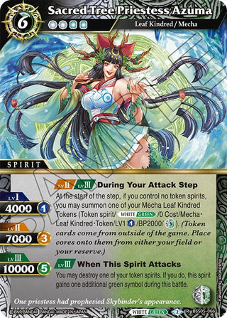 Sacred Tree Priestess Azuma (5066) [BSS05] - Battle Spirits Saga Single