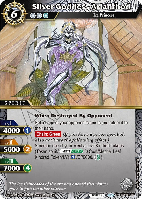 Silver Goddess Arianrhod (5057) [BSS05] - Battle Spirits Saga Single