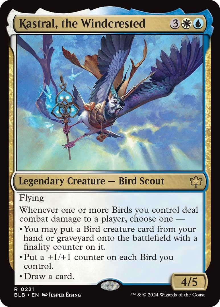 Kastral the Windcrested (221) [BLB] - MTG Single