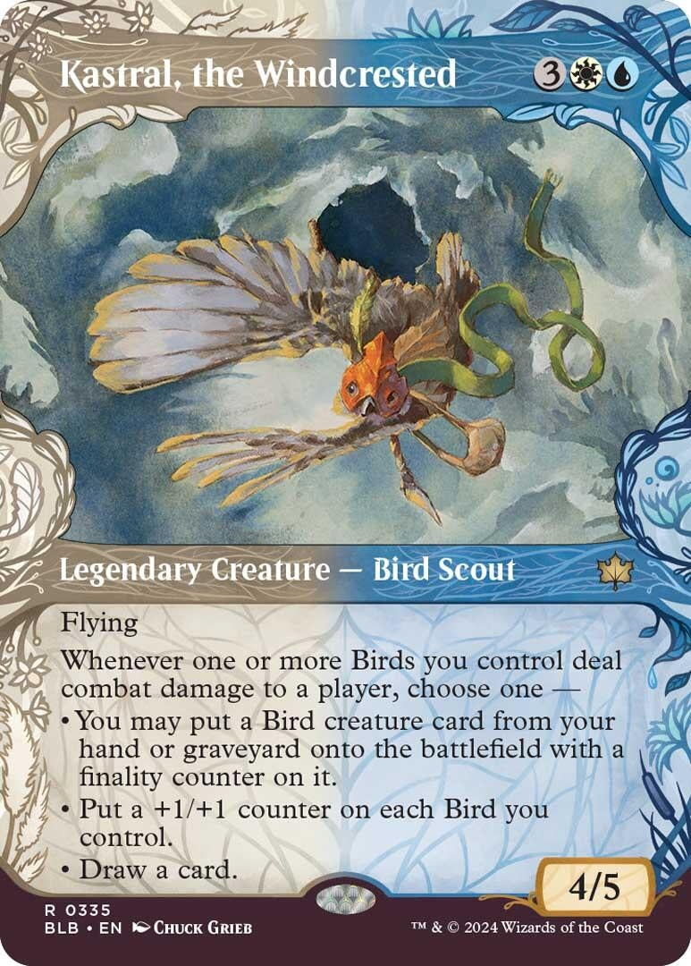 Kastral the Windcrested (Showcase) (335) [BLB] - MTG Single