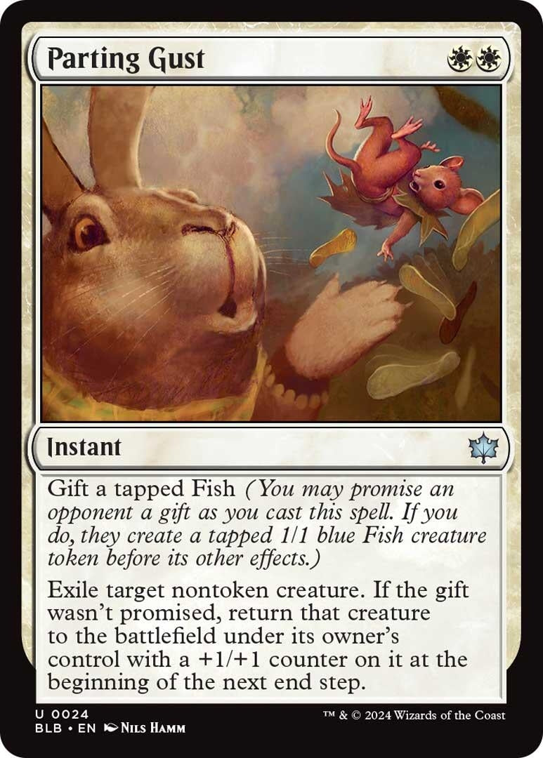 Parting Gust (24) [BLB] - MTG Single