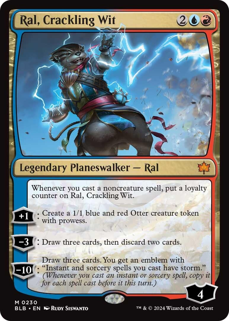 Ral Crackling Wit (230) [BLB] - MTG Single