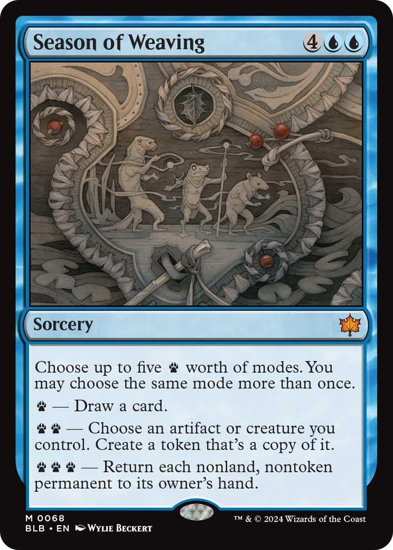 Season of Weaving (68) [BLB] - MTG Single