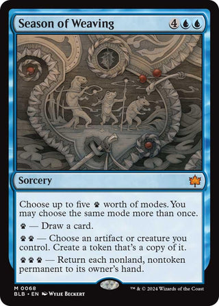 Season of Weaving (68) [BLB] - MTG Single