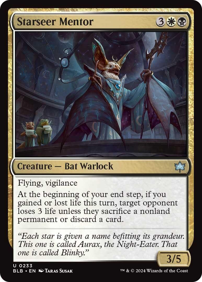 Starseer Mentor (233) [BLB] - MTG Single