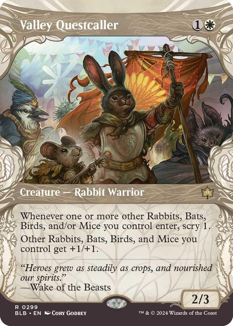 Valley Questcaller (Showcase) (299) [BLB] - MTG Single
