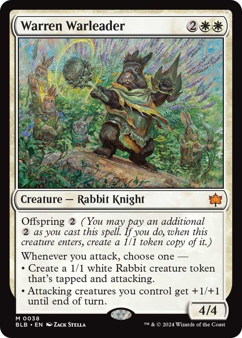 Warren Warleader (38) [BLB] - MTG Single
