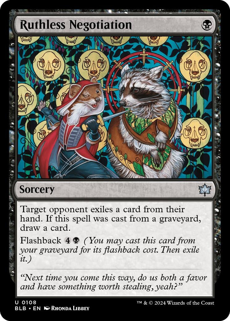 Ruthless Negotiation (108) [BLB] - MTG Single