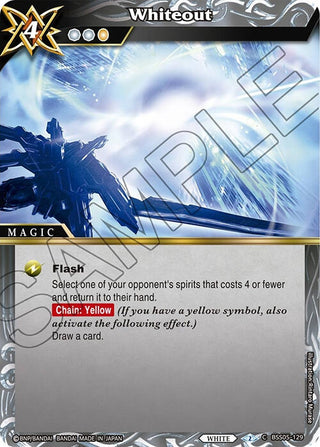 Whiteout (5129) [BSS05] - Battle Spirits Saga Single