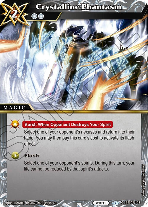 Crystalline Phantasm (5128) [BSS05] - Battle Spirits Saga Single