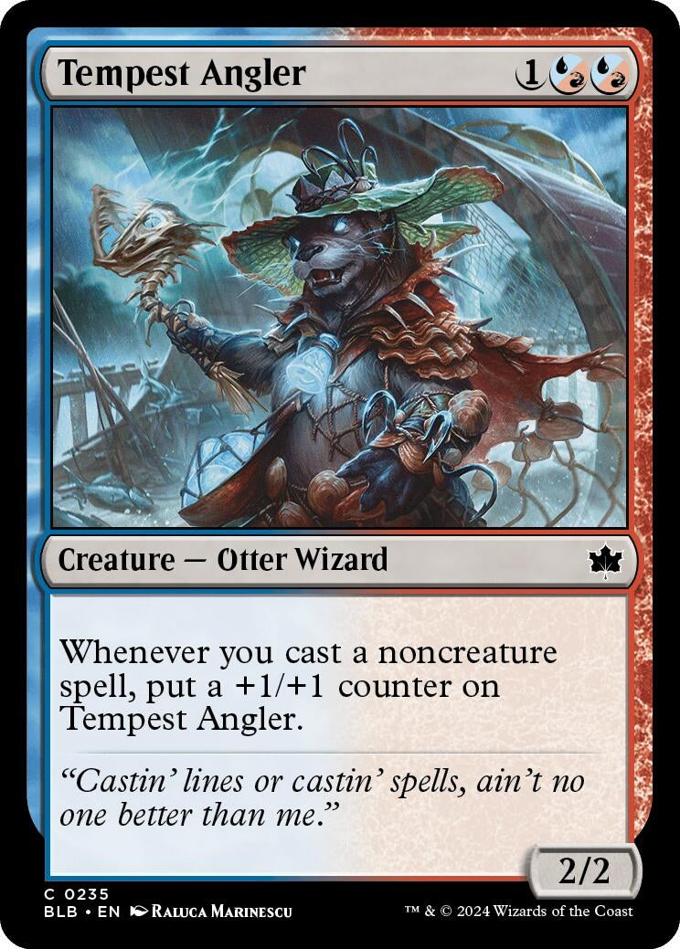 Tempest Angler (235) [BLB] - MTG Single