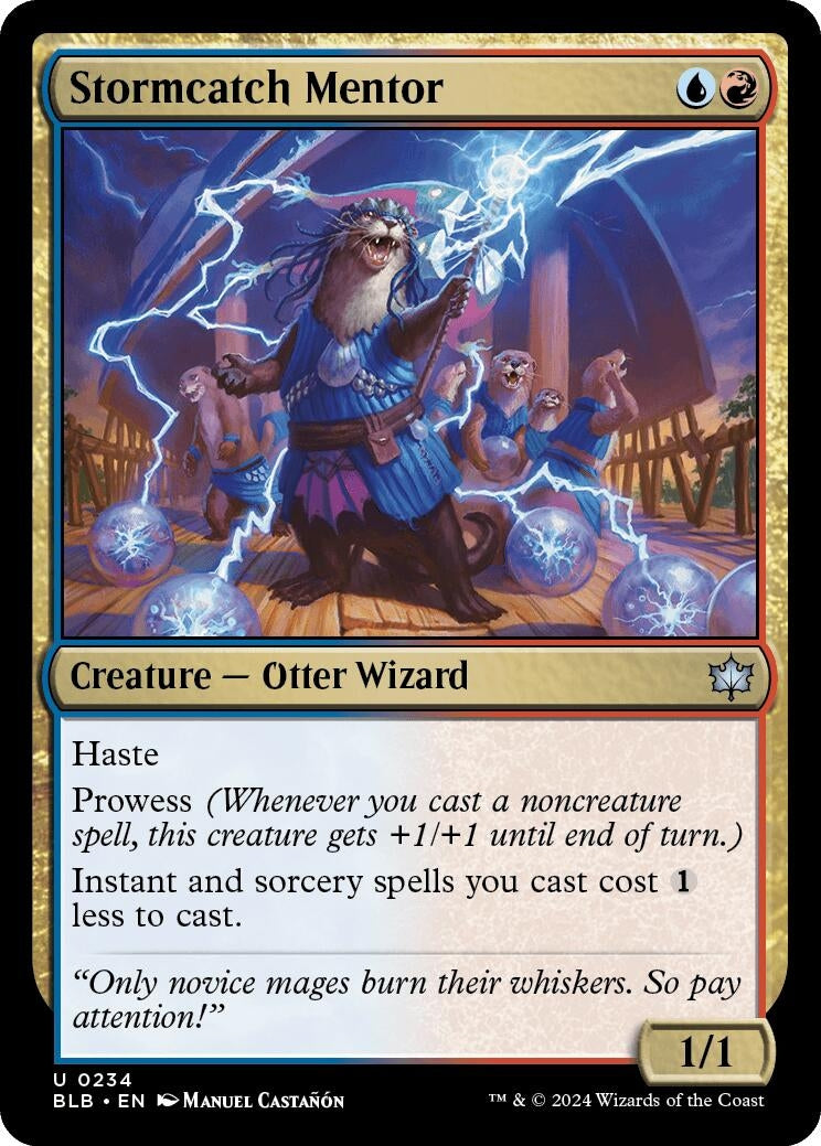 Stormcatch Mentor (234) [BLB] - MTG Single