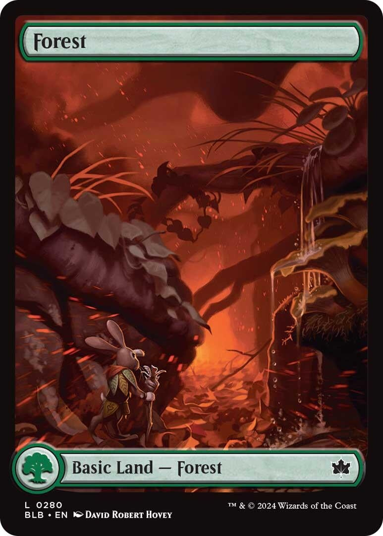 Forest (0280) (280) [BLB] - MTG Single