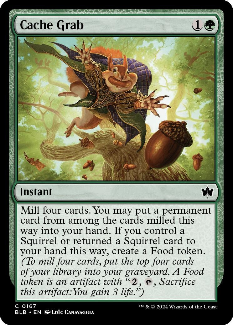 Cache Grab (167) [BLB] - MTG Single