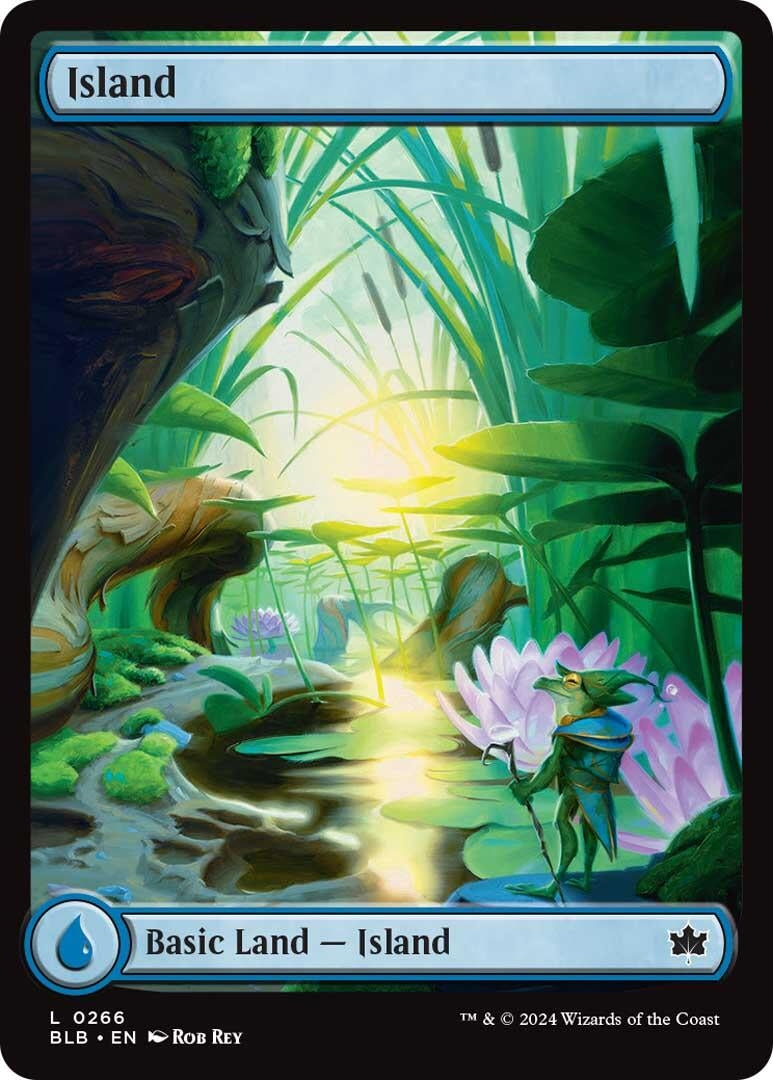 Island (0266) (266) [BLB] - MTG Single