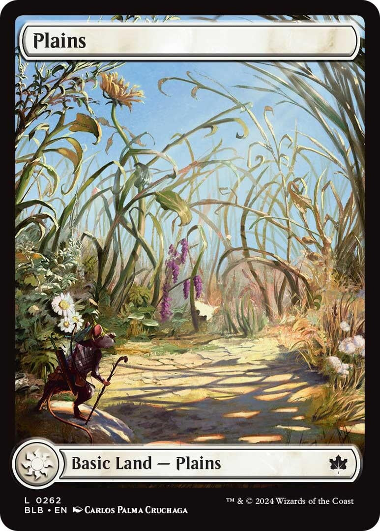 Plains (0262) (262) [BLB] - MTG Single