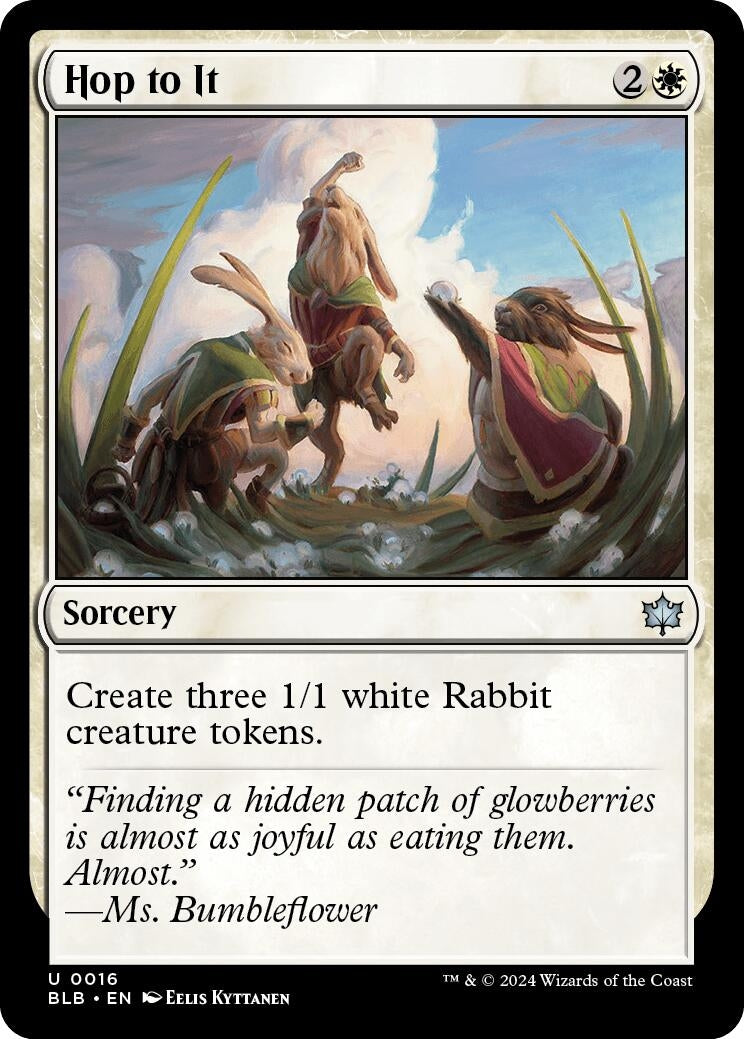 Hop to It (16) [BLB] - MTG Single
